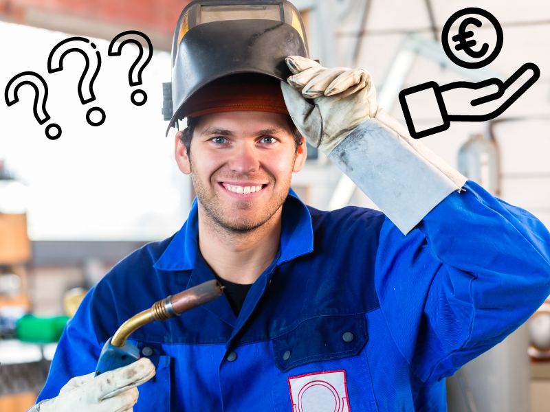 Quanto guadagna un saldatore?